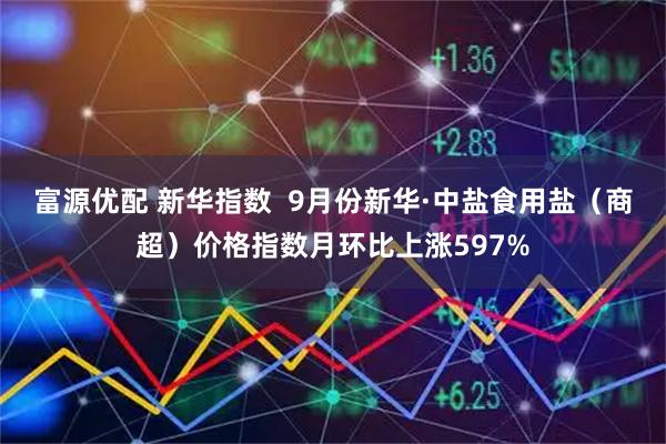 富源优配 新华指数  9月份新华·中盐食用盐（商超）价格指数月环比上涨597%